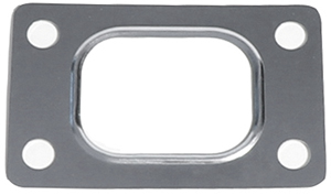 Turbo gasket square hole