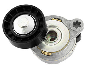 Tensioner v-ribbed belt