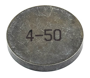 Valve shim (450mm)