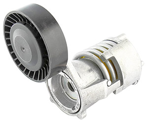 Tensioner v-ribbed belt