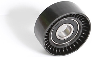 Tensioner pulley v-ribbed belt