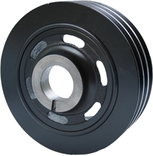Pulley/vibration dampers