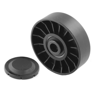 Guide pulley v-ribbed belt