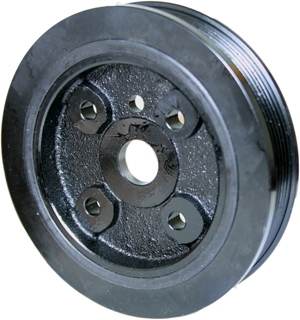 Pulley/vibration dampers