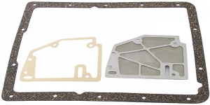 Automatic gearbox filter with gasket