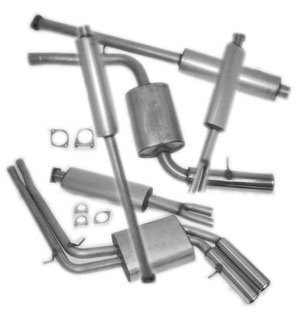 Stainless exhaust system