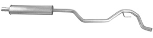 Middle muffler