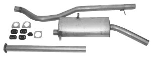 Stainless exhaust system