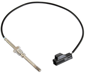 Sensor exhaust temperature