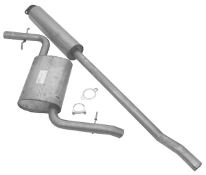 Stainless exhaust system