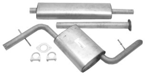 Stainless exhaust system