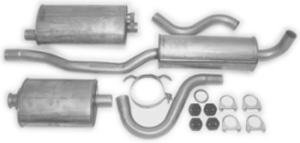 Stainless exhaust system