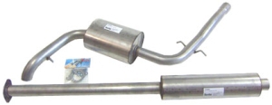 Stainless exhaust system