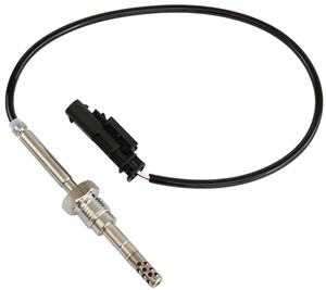 Sensor exhaust temperature