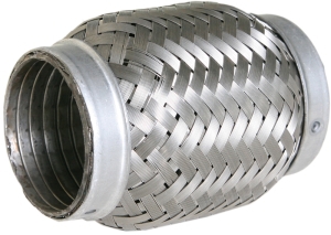 Flexible steel pipe interlock