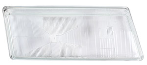 Headlamp glass right