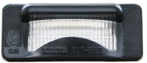 License plate lamp