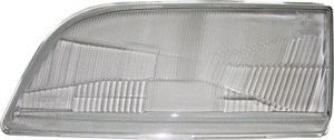 Headlamp glass single reflector left