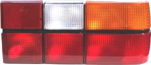 Tail lamp black strip right