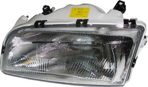 Headlamp single reflector left