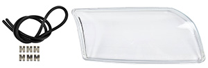 Headlamp glass right