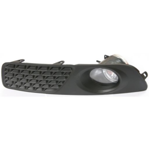Fog light left with frame