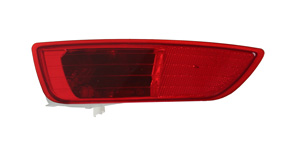 Reflector plate rear