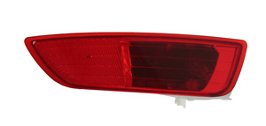 Reflector plate rear