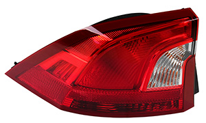 Tail light left
