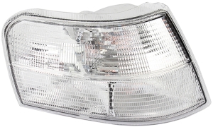 Corner lamp white lens right