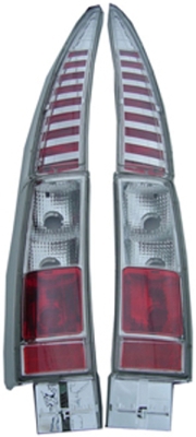 Tail lamp chrome set 4pcs L&R