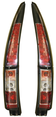 Tail lamp black smoke lens L&R