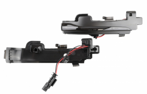 LED Mirror turn signal Smoked lens Dynamic 1 pair