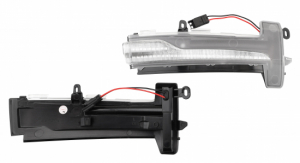 LED Mirror turn signal Clear lens Dynamic 1 pair