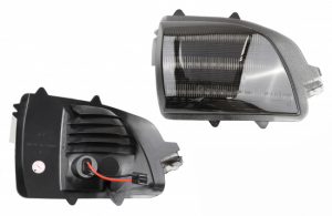 LED Mirror turn signal Smoked lens Dynamic 1 pair