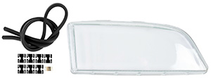 Headlamp glass crystal right
