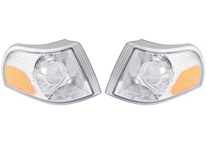 Corner lamp chrome USA L&R