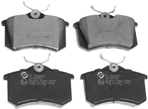 Brake pads rear