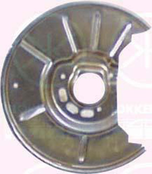 Brake dust shield front right