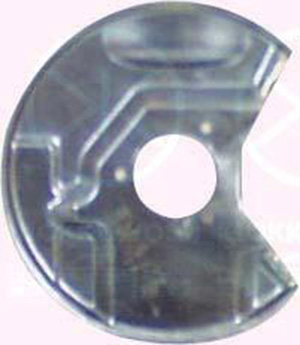 Brake dust shield front right