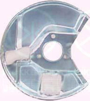 Brake dust shield front right