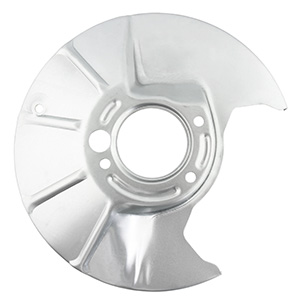 Brake dust shield rear left