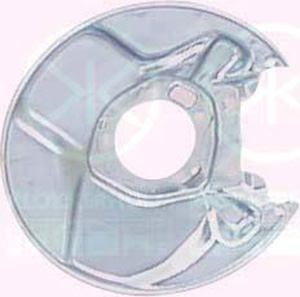 Brake dust shield rear right