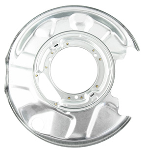 Brake dust shield rear left
