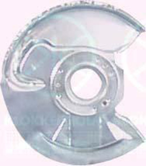 Brake dust shield front right