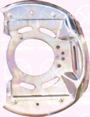 Brake dust shield front