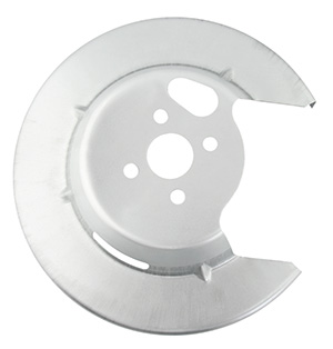 Brake dust shield rear right
