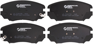 Brake pads front 16''