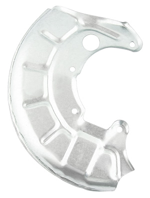 Brake dust shield front right
