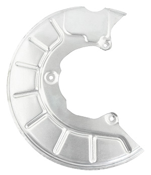 Brake dust shield front left